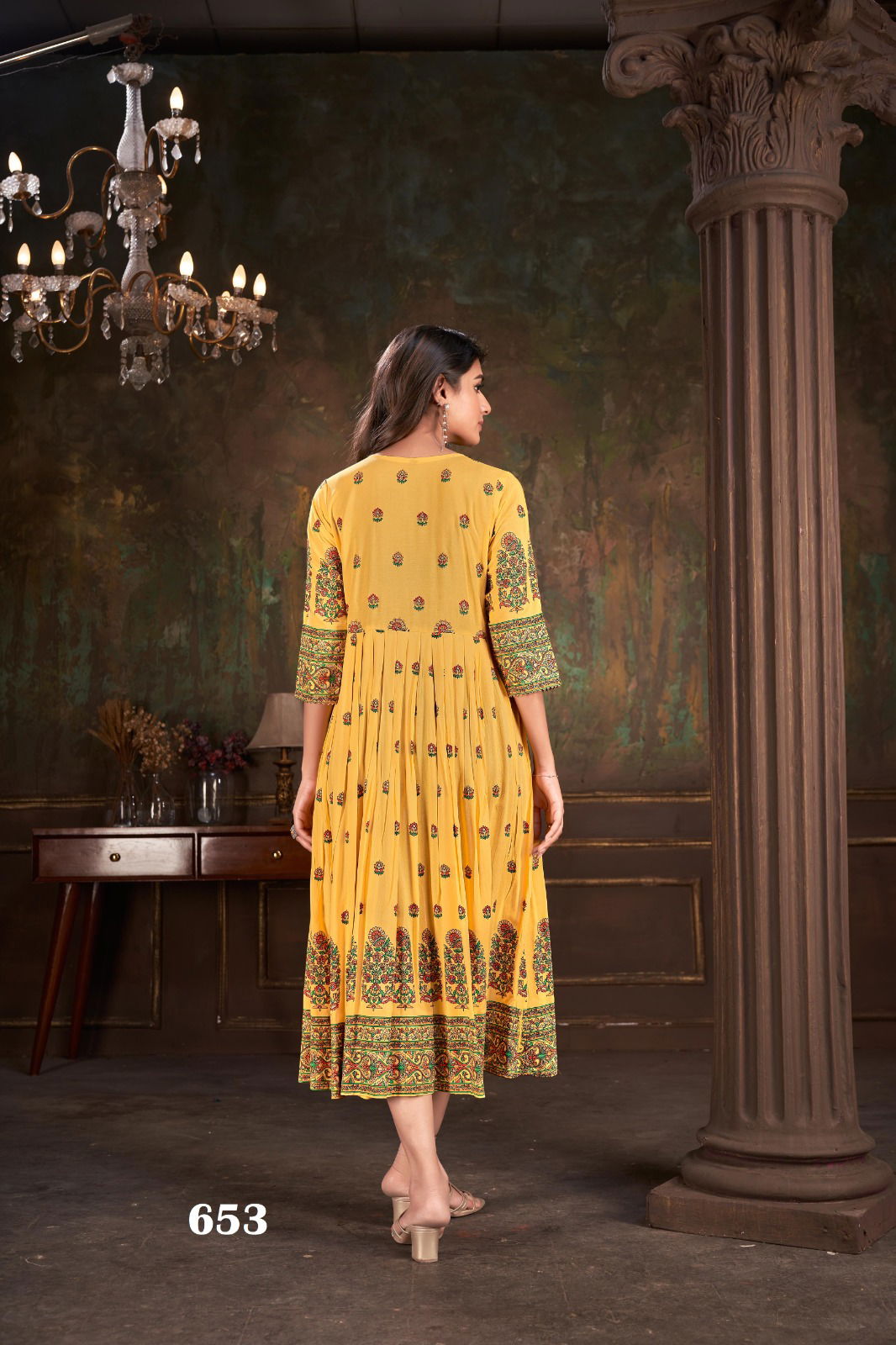 Moon Night By Jivora Printed Cotton Kurtis Catalog